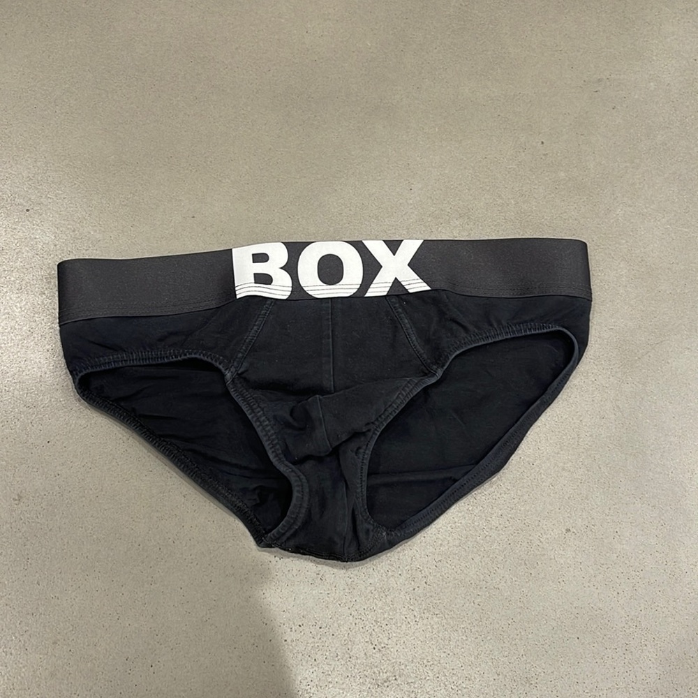 Black underwear briefs